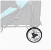 Innopet Mamut Back Wheel-Pet Stroller Replacement Part-Innopet- Silver Circle Pets