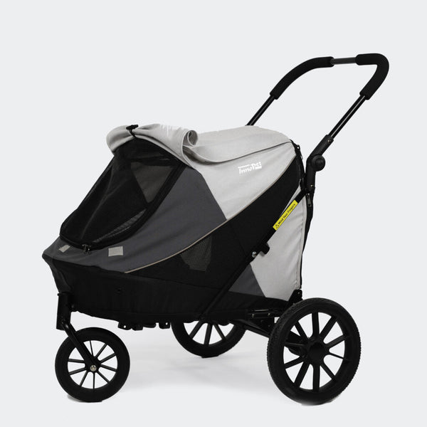 InnoPet Noah Dog Stroller, Bike Trailer & Travel Crate-Pet Strollers-Innopet- Silver Circle Pets