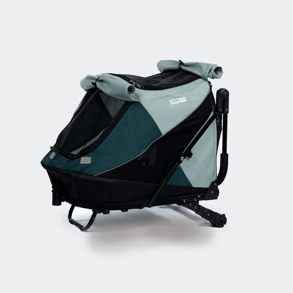 InnoPet Noah Dog Stroller, Bike Trailer & Travel Crate-Pet Strollers-Innopet- Silver Circle Pets