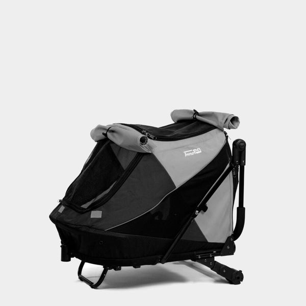InnoPet Noah Dog Stroller, Bike Trailer & Travel Crate-Pet Strollers-Innopet- Silver Circle Pets