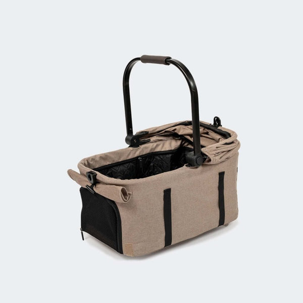 InnoPet Nomad 3-in-1 Pet Stroller Travel System-Pet Strollers-InnoPet- Silver Circle Pets