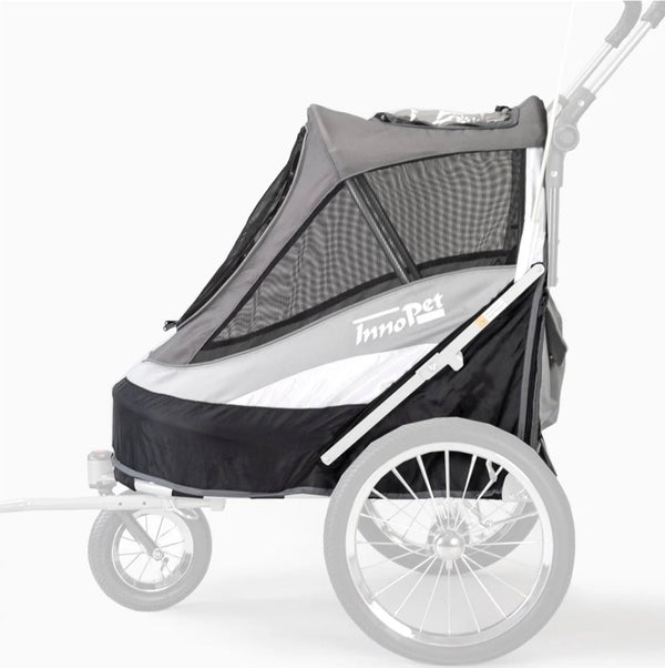 Innopet Sporty Deluxe Replacement Fabric-Pet Stroller Replacement Part-Innopet- Silver Circle Pets