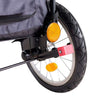 InnoPet Sporty Evolution V2.0 Dog Pram & Dog Bike Trailer with Free Rain Cover-Pet Strollers-Innopet- Silver Circle Pets