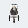 InnoPet Sporty Evolution V2.0 Dog Pram & Dog Bike Trailer with Free Rain Cover-Pet Strollers-Innopet- Silver Circle Pets