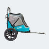 InnoPet Sporty Evolution V2.0 Dog Pram & Dog Bike Trailer with Free Rain Cover-Pet Strollers-Innopet- Silver Circle Pets