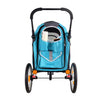 InnoPet Sporty Evolution V2.0 Dog Pram & Dog Bike Trailer with Free Rain Cover-Pet Strollers-Innopet- Silver Circle Pets