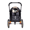InnoPet Sporty Evolution V2.0 Dog Pram & Dog Bike Trailer with Free Rain Cover-Pet Strollers-Innopet- Silver Circle Pets