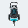 InnoPet Sporty Evolution V2.0 Dog Pram & Dog Bike Trailer with Free Rain Cover-Pet Strollers-Innopet- Silver Circle Pets