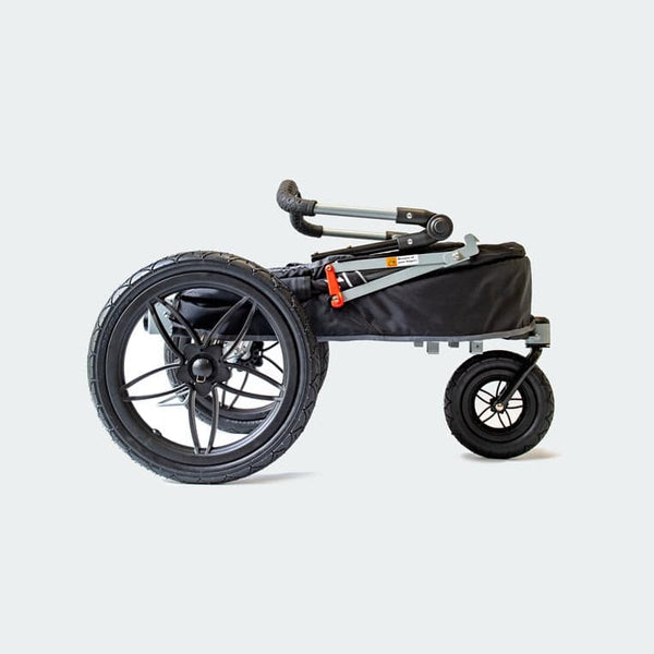 InnoPet Sporty EVR Dog Stroller & Bike Trailer | Free Rain Cover + Tow Bar-Pet Strollers-Innopet- Silver Circle Pets