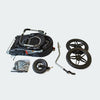 InnoPet Sporty EVR Dog Stroller & Bike Trailer | Free Rain Cover + Tow Bar-Pet Strollers-Innopet- Silver Circle Pets
