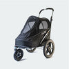 InnoPet Sporty EVR Dog Stroller & Bike Trailer | Free Rain Cover + Tow Bar-Pet Strollers-Innopet- Silver Circle Pets