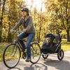 InnoPet Sporty EVR Dog Stroller & Bike Trailer | Free Rain Cover + Tow Bar-Pet Strollers-Innopet- Silver Circle Pets