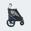 InnoPet Sporty EVR Dog Stroller & Bike Trailer | Free Rain Cover + Tow Bar-Pet Strollers-Innopet- Silver Circle Pets