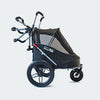 InnoPet Sporty EVR Dog Stroller & Bike Trailer | Free Rain Cover + Tow Bar-Pet Strollers-Innopet- Silver Circle Pets