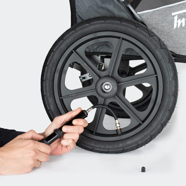 InnoPet Stroller Tyre Pump-Pet Stroller Replacement Part-Innopet- Silver Circle Pets