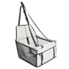 Julibee Bucket Dog Car Booster-Dog Car Seat-Julibees- Silver Circle Pets