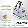 Kittyrama Waterproof Cat Carrier & Hideaway | Airline-Approved-Cat Carrier-Kittyrama- Silver Circle Pets