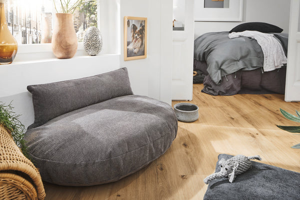 Laboni Luna Lounge Set Tudor Orthopaedic Dog Bed-Dog Bed-Laboni- Silver Circle Pets