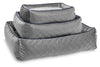 Laboni Orthopaedic Dog Bed Oxford-Dog Bed-Laboni- Silver Circle Pets
