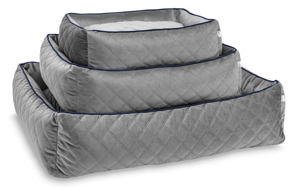 Laboni Orthopaedic Dog Bed Oxford-Dog Bed-Laboni- Silver Circle Pets