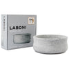 Laboni Soapstone Dog & Cat Bowl Rocky-Pet Bowls, Feeders & Waterers-Laboni- Silver Circle Pets
