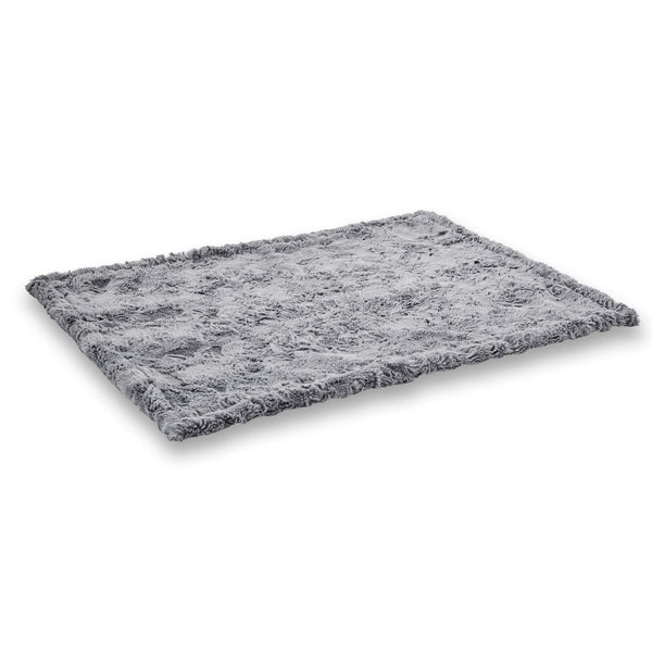 Laboni Woven Faux Fur Dog Blanket Cozy-Dog Blanket-Laboni- Silver Circle Pets