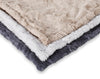 Laboni Woven Faux Fur Dog Blanket Cozy-Dog Blanket-Laboni- Silver Circle Pets
