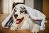 Laboni Woven Faux Fur Dog Blanket Cozy-Dog Blanket-Laboni- Silver Circle Pets