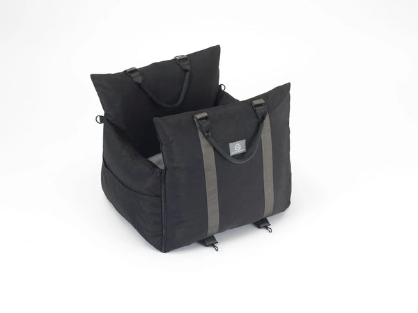 Luther Bennett ISOFIX Travel Dog Car Seat 2.0-Pet Car Seat-Luther Bennett- Silver Circle Pets