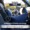 Luther Bennett ISOFIX Travel Dog Car Seat 2.0-Pet Car Seat-Luther Bennett- Silver Circle Pets