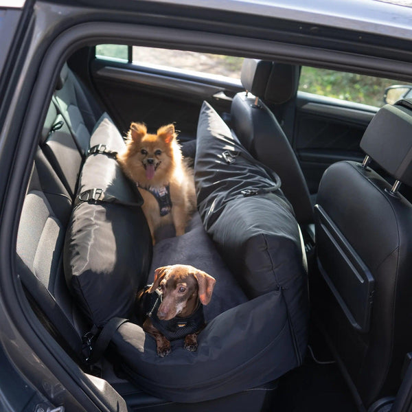 Luther Bennett ISOFIX Travel Dog Car Seat XL-Pet Car Seat-Luther Bennett- Silver Circle Pets