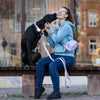 Max & Molly Matrix 2.0 Ultra LED Dog Collar Safety Light | USB-C Rechargeable-Pet Accessories-Max & Molly- Silver Circle Pets
