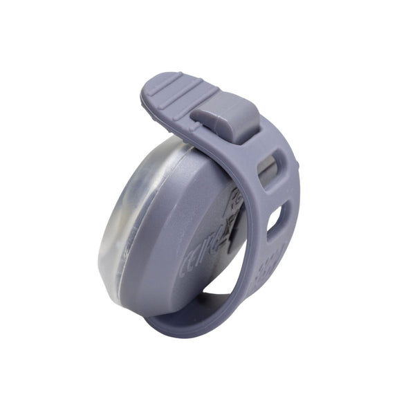 Max & Molly Matrix 2.0 Ultra LED Dog Collar Safety Light | USB-C Rechargeable-Pet Accessories-Max & Molly- Silver Circle Pets