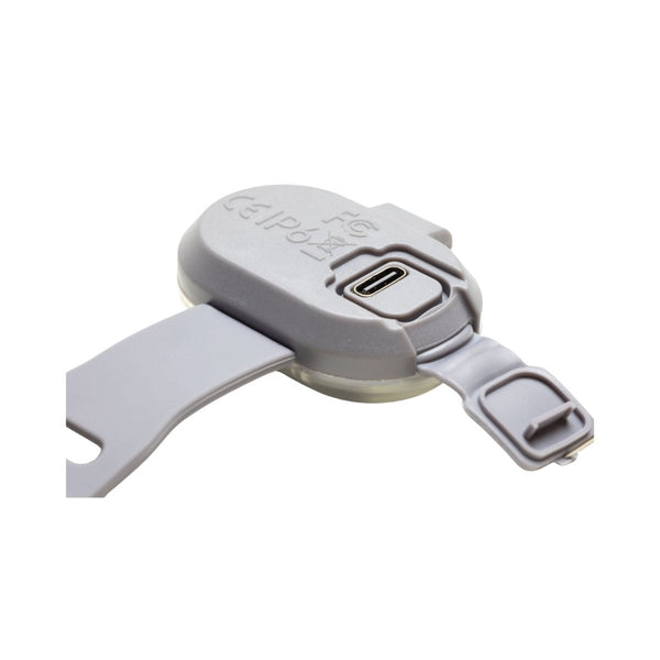 Max & Molly Matrix 2.0 Ultra LED Dog Collar Safety Light | USB-C Rechargeable-Pet Accessories-Max & Molly- Silver Circle Pets