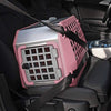 MIMSafe Care2 Hard-Shell Pet Carrier & Car Seat | Crash Tested | 2-in-1 | Medium-Pet Carrier-MIMSafe- Silver Circle Pets