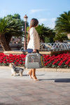 MIMSafe Care2 Hard-Shell Pet Carrier & Car Seat | Crash Tested | 2-in-1 | Medium-Pet Carrier-MIMSafe- Silver Circle Pets