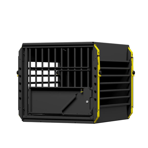 MIMsafe MultiCage G4 Single Extra Large | Crash-Tested Dog Transport Cage-Dog Cage-MIMsafe- Silver Circle Pets