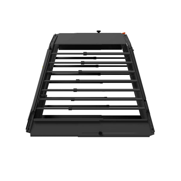 MIMsafe VarioCage Double XX-Large | 4th Gen Adjustable Dog Car Crate | Crash Tested-Dog Crate-MIMsafe- Silver Circle Pets