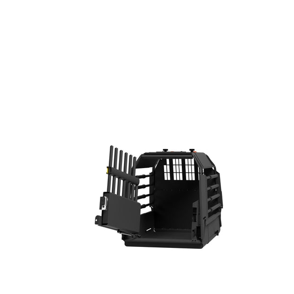 MIMsafe VarioCage Single X-Small | 4th Gen Adjustable Dog Car Crate | Crash Tested-Dog Crate-MIMSafe- Silver Circle Pets