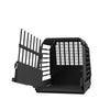 MIMsafe VarioCage Single XX-Large | 4th Gen Adjustable Dog Car Crate | Crash Tested-Dog Crate-MIMSafe- Silver Circle Pets