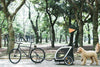 AirBuggy Nest Dog Bike Trailer & Pet Stroller | Spacious Cot | Slim Fold