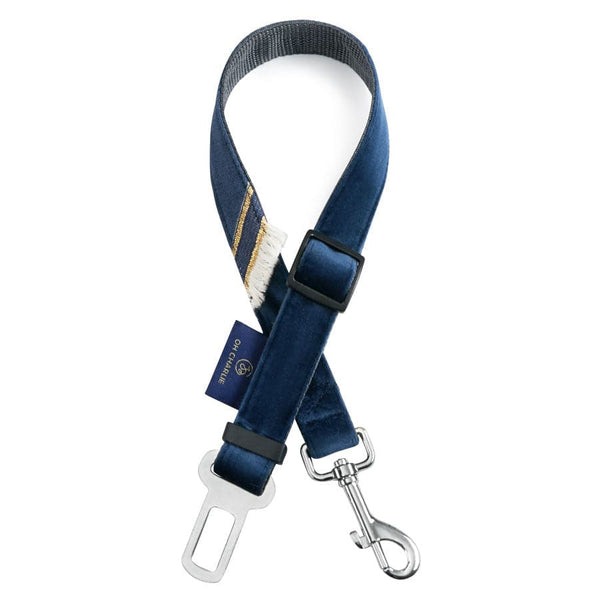 Oh Charlie Allure Dog Safety Seat Belt-Dog Car Seat Belt-Oh Charlie- Silver Circle Pets