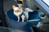 Oh Charlie Dog Car Seat Bed Allure-Dog Car Seat-Oh Charlie- Silver Circle Pets