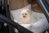 Oh Charlie Dog Car Seat Bed Florence-Dog Car Seat-Oh Charlie- Silver Circle Pets