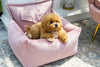 Oh Charlie Dog Car Seat Bed Mademoiselle-Dog Car Seat-Oh Charlie- Silver Circle Pets
