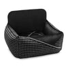 Oh Charlie Dog Car Seat Bed Prestige-Dog Car Seat-Oh Charlie- Silver Circle Pets