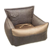Oh Charlie Dog Car Seat Bed Winston-Dog Car Seat-Oh Charlie- Silver Circle Pets