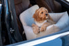 Oh Charlie Dog Car Seat Modern Finessa-Dog Car Seat-Oh Charlie- Silver Circle Pets