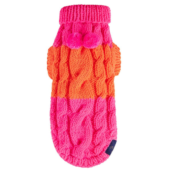 Oh Charlie Dog Sweater NeonRush-Dog Jumper-Oh Charlie- Silver Circle Pets