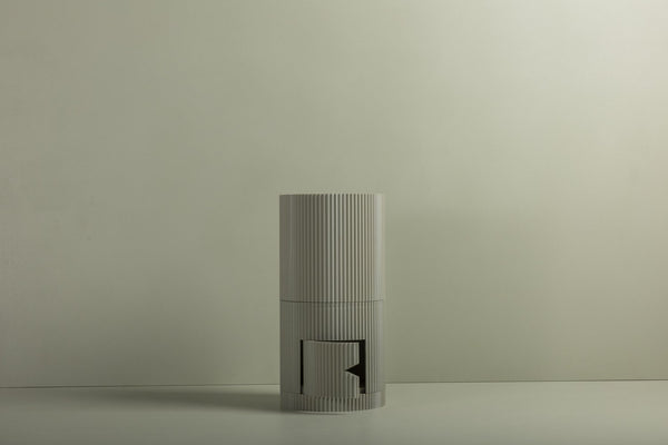 OMNIAGIOIA Pet Food Short Storage Tower-Pet Bowls, Feeders & Waterers-OMNIAGIOIA- Silver Circle Pets